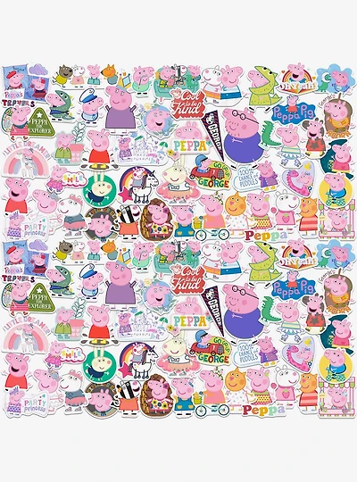 Peppa Pig Miscellaneous 100ct Sticker Pack