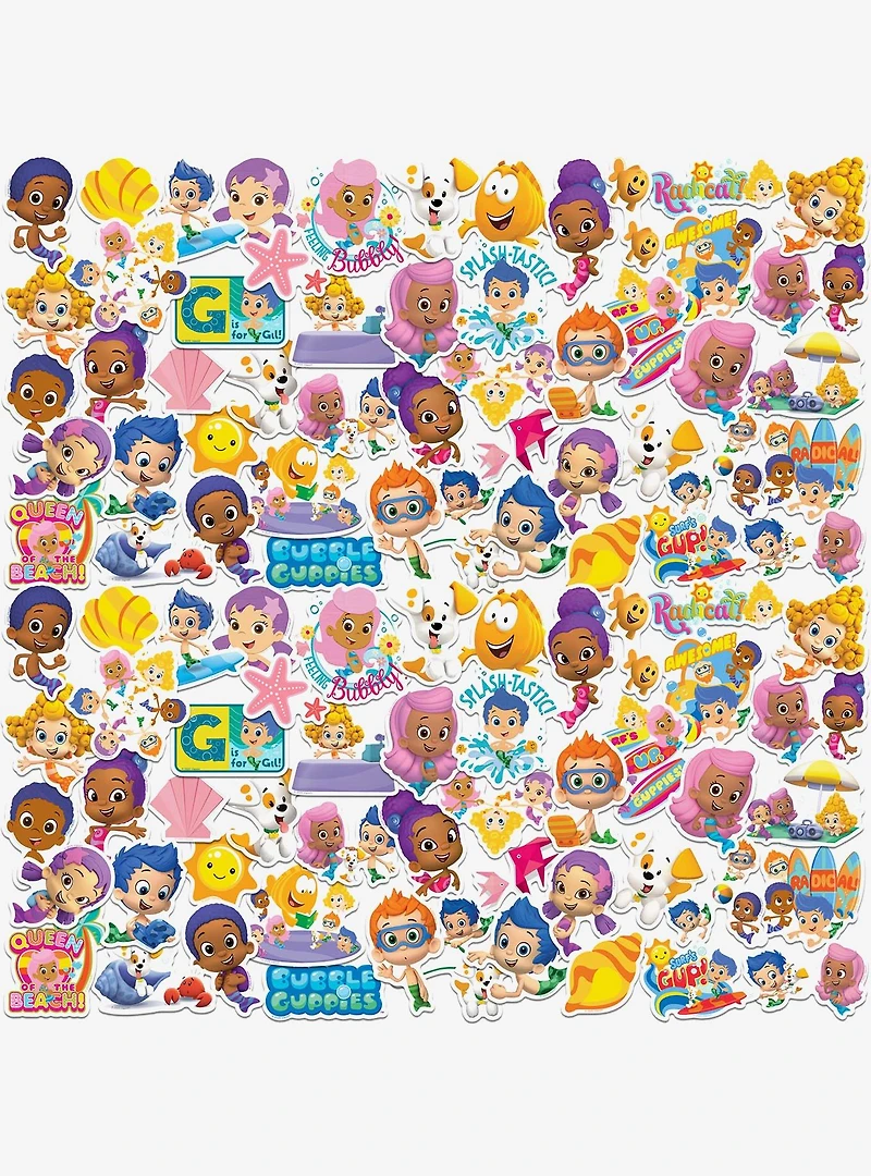 Bubble Guppies Variety Miscellaneous 100ct Sticker Pack