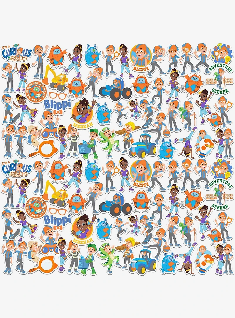 Blippi Variety Miscellaneous 100ct Sticker Pack