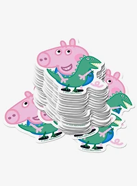Peppa Pig George Pig Dino Toy Miscellaneous 100ct Sticker Pack