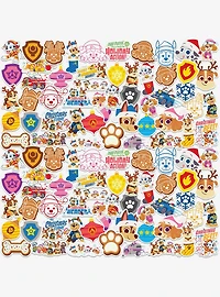 Paw Patrol Series 2025 Christmas Special Miscellaneous 100ct Sticker Pack