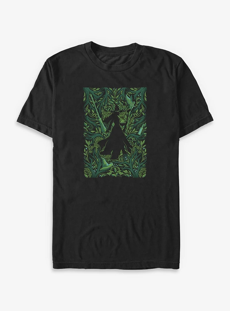 Wicked: For Good Elphaba Forest Silhouette Big & Tall T-Shirt