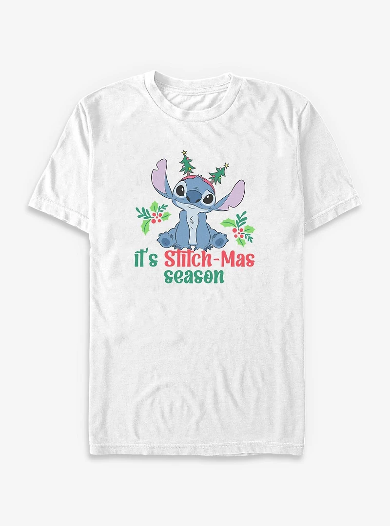 Disney Lilo & Stitch Stitchmas Season Big Tall T-Shirt