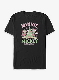 Disney Mickey Mouse & Minnie Holiday Cheer Big Tall T-Shirt