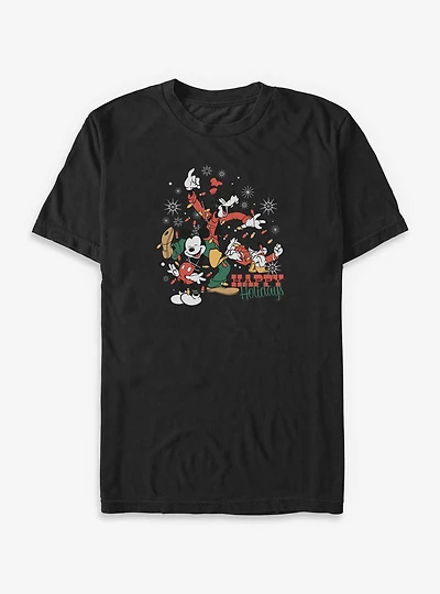 Disney Mickey Mouse Classic Happy Holidays Big & Tall T-Shirt