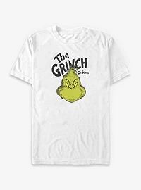 Dr. Seuss Grinch Face Big & Tall T-Shirt