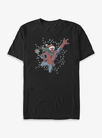 Marvel Spider-Man Swing Into Holidays Big & Tall T-Shirt