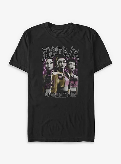 KPop Demon Hunters Huntrix Metal Poster Big & Tall T-Shirt