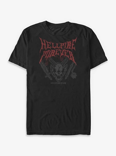Stranger Things Hellfire Forever Big & Tall T-Shirt