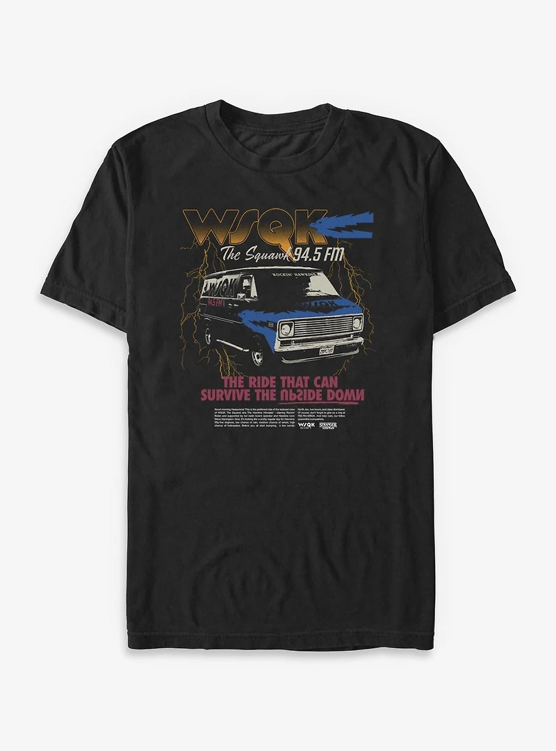 Stranger Things Strange Van Life Big & Tall T-Shirt