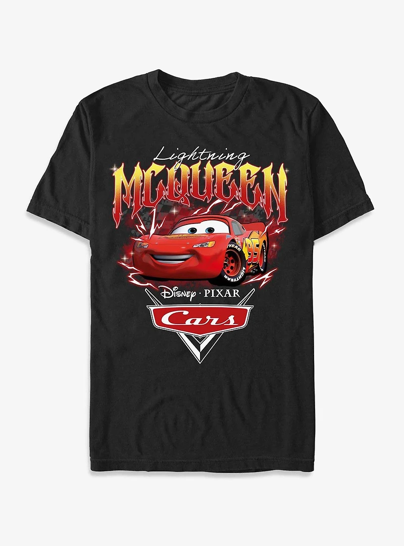 Disney Pixar Cars Lightning Mcqueen Big & Tall T-Shirt