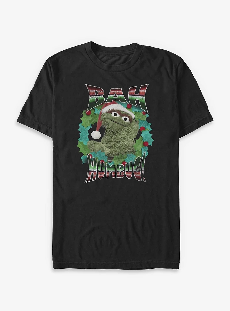 Sesame Street Merry Bah Humbug Big & Tall T-Shirt