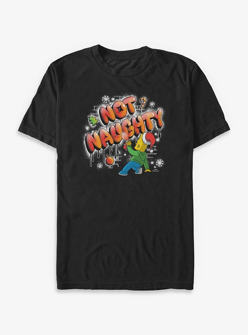 The Simpsons Naughty Bart Big & Tall T-Shirt