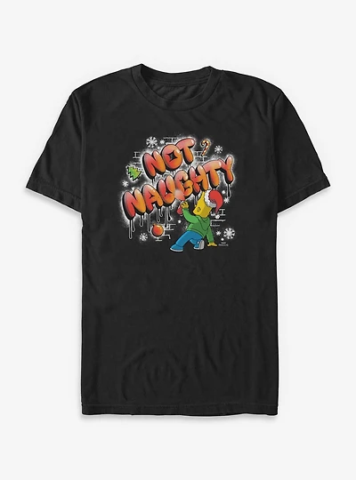 The Simpsons Naughty Bart Big & Tall T-Shirt