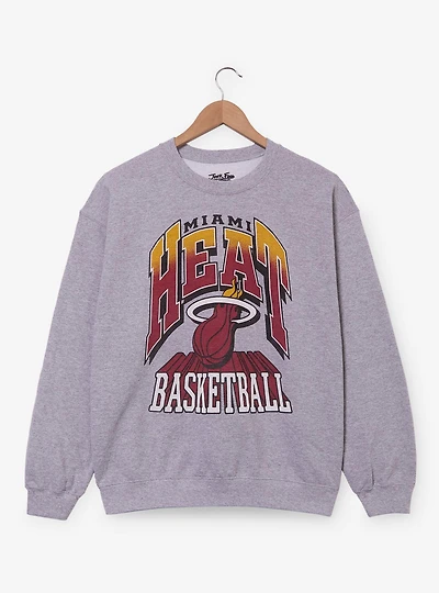 Junk Food NBA Miami Heat Logo Crewneck — BoxLunch Exclusive