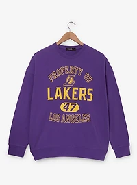 Junk Food NBA Los Angeles Lakers Logo Crewneck — BoxLunch Exclusive