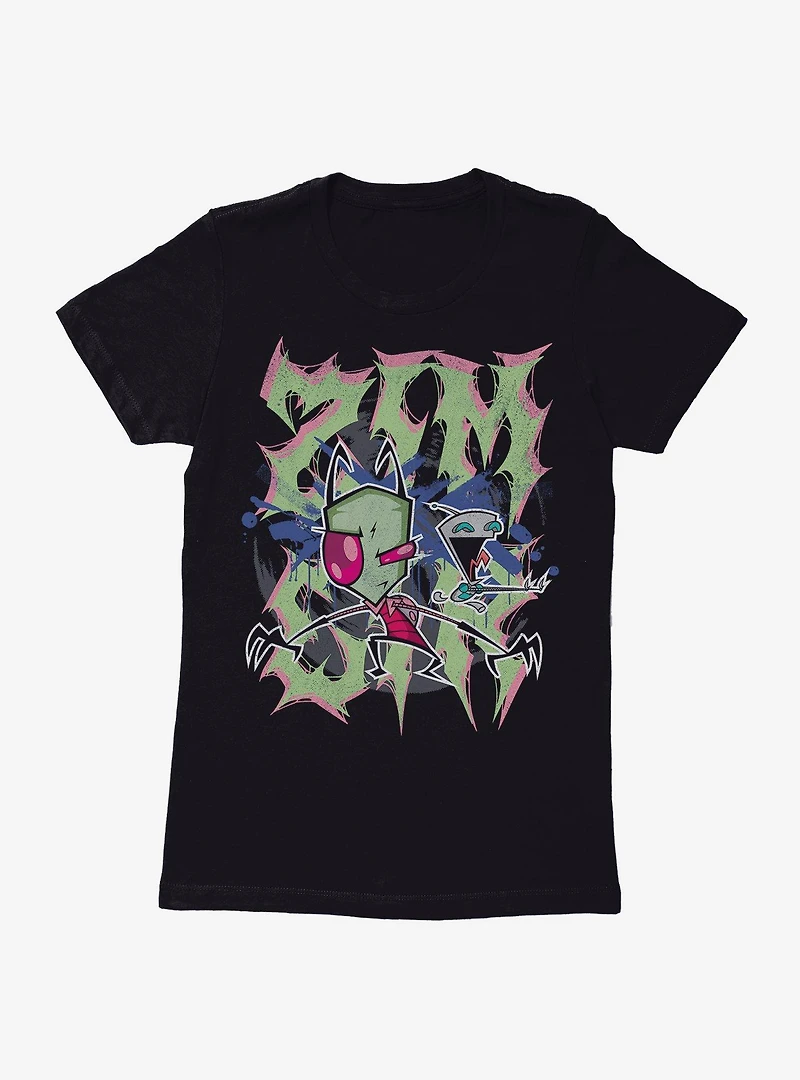 Invader Zim and GIR Womens T-Shirt