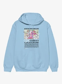 Disney Alice Wonderland Stay Curious Hoodie Box Lunch Exclusive