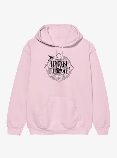 Fourth Wing Iron Flame Logo Hoodie