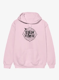 Fourth Wing Iron Flame Logo Hoodie
