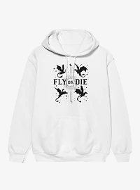 Fourth Wing Fly Or Die Hoodie