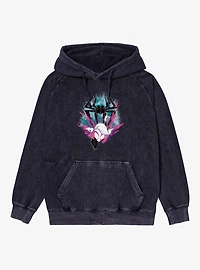 Marvel Spider-Gwen Splatter Mineral Wash Hoodie Box Lunch Exclusive