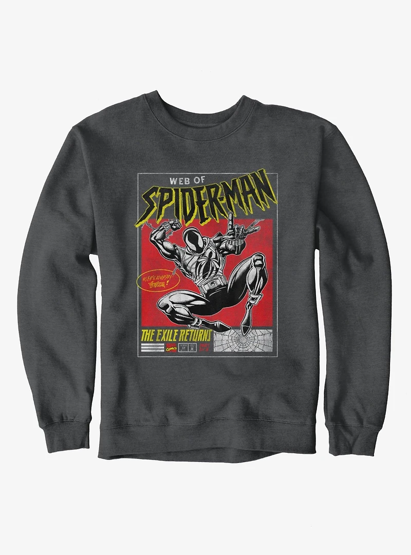 Marvel Spider-Man Ben Reilly Comic Sweatshirt Box Lunch Exclusive