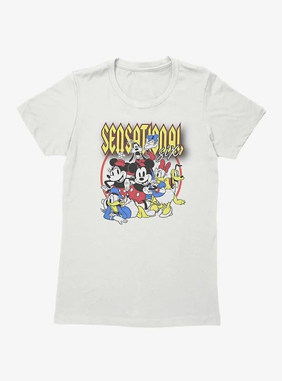 Disney Mickey Mouse Sensational Six Womens T-Shirt Box Lunch Exclusive