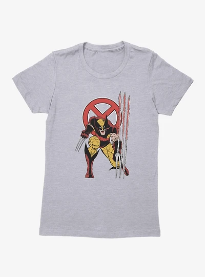 Marvel X-Men Wolverine Womens T-Shirt Box Lunch Exclusive