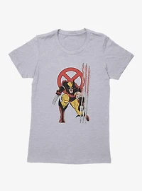 Marvel X-Men Wolverine Womens T-Shirt Box Lunch Exclusive