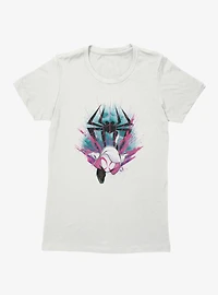 Marvel Spider-Gwen Splatter Womens T-Shirt Box Lunch Exclusive