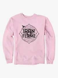 Fourth Wing Iron Flame Logo Sweatshirt