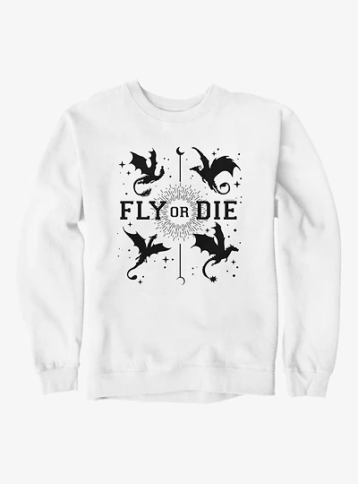 Fourth Wing Fly Or Die Sweatshirt