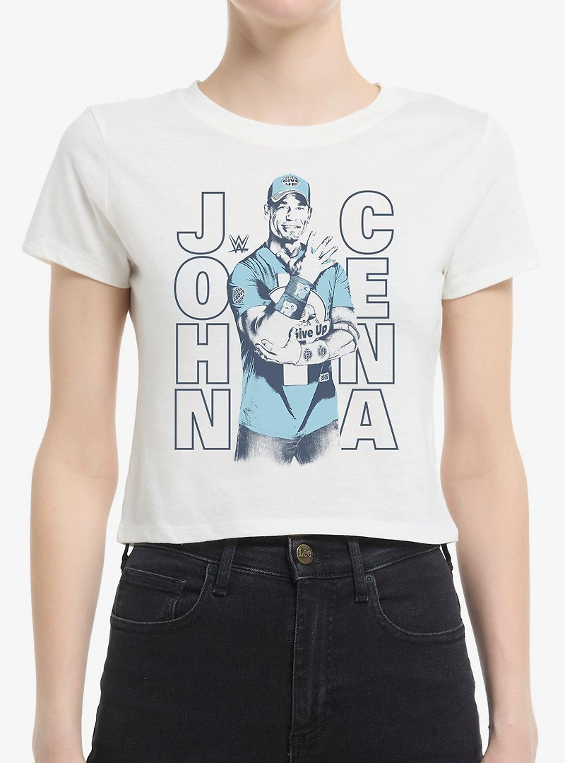 WWE John Cena Never Give Up Womens Baby T-Shirt