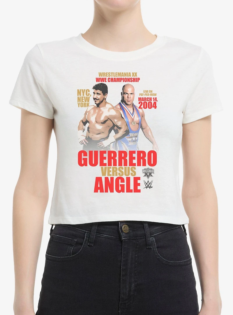 WWE Eddie Guerrero Vs Kurt Angle Wrestlemania XX Womens Baby T-Shirt