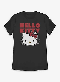 Hello Kitty Face Womens T-Shirt