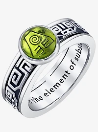 Avatar The Last Airbender X RockLove Earthbender Spinner Ring