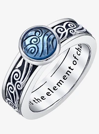 Avatar The Last Airbender X RockLove Waterbender Spinner Ring
