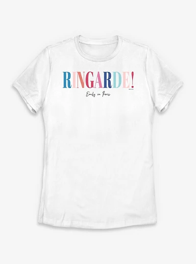 Emily Paris Ringarde Womens T-Shirt