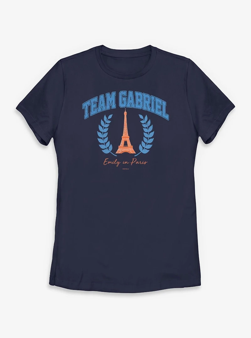 Emily Paris Team Gabriel Collegiate Womens T-Shirt