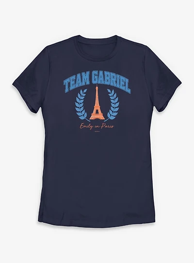Emily Paris Team Gabriel Collegiate Womens T-Shirt