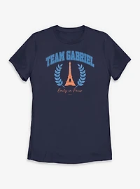 Emily Paris Team Gabriel Collegiate Womens T-Shirt