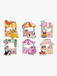 Disney Cats & Dogs Food Stands Blind Box Enamel Pin - BoxLunch Exclusive