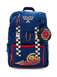 Disney Pixar Cars Lightning McQueen Multi-Pocket Backpack - BoxLunch Exclusive