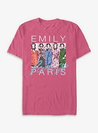 Emily Paris Fashion Sketch Garment Dye T-Shirt
