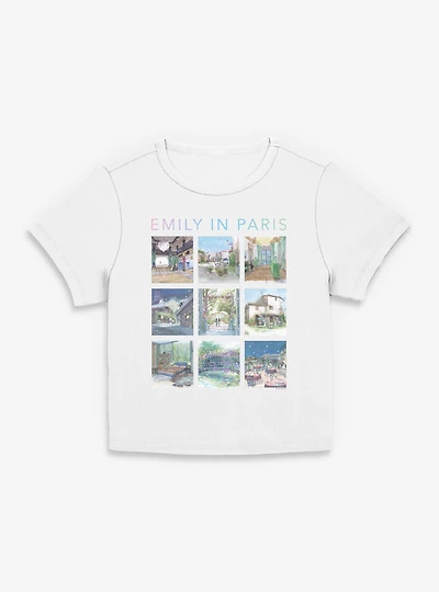 Emily Paris Illustrations Womens Baby T-Shirt