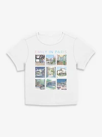 Emily Paris Illustrations Womens Baby T-Shirt