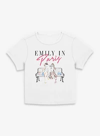 Emily Paris Journal Reading Illustration Womens Baby T-Shirt