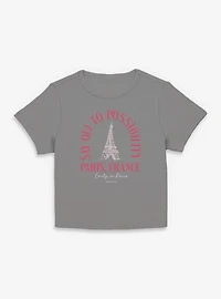 Emily Paris Say Oui Womens Baby T-Shirt