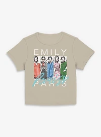 Emily Paris Fashion Sketch Womens Baby T-Shirt